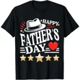 thumbnail image 1 of Fathers Day For Dad Happy Father's Day Classic Design Unisex T-Shirt, 1 of 4