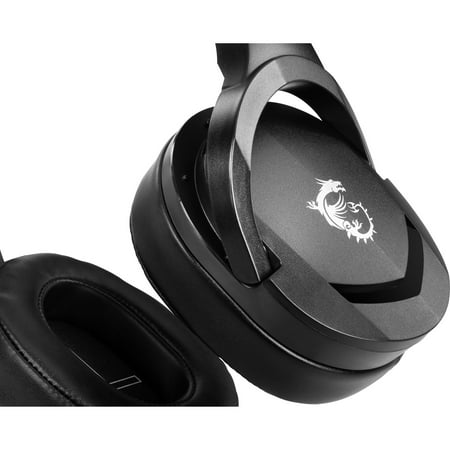 MSI - Immerse Wired Gaming Headset - Black