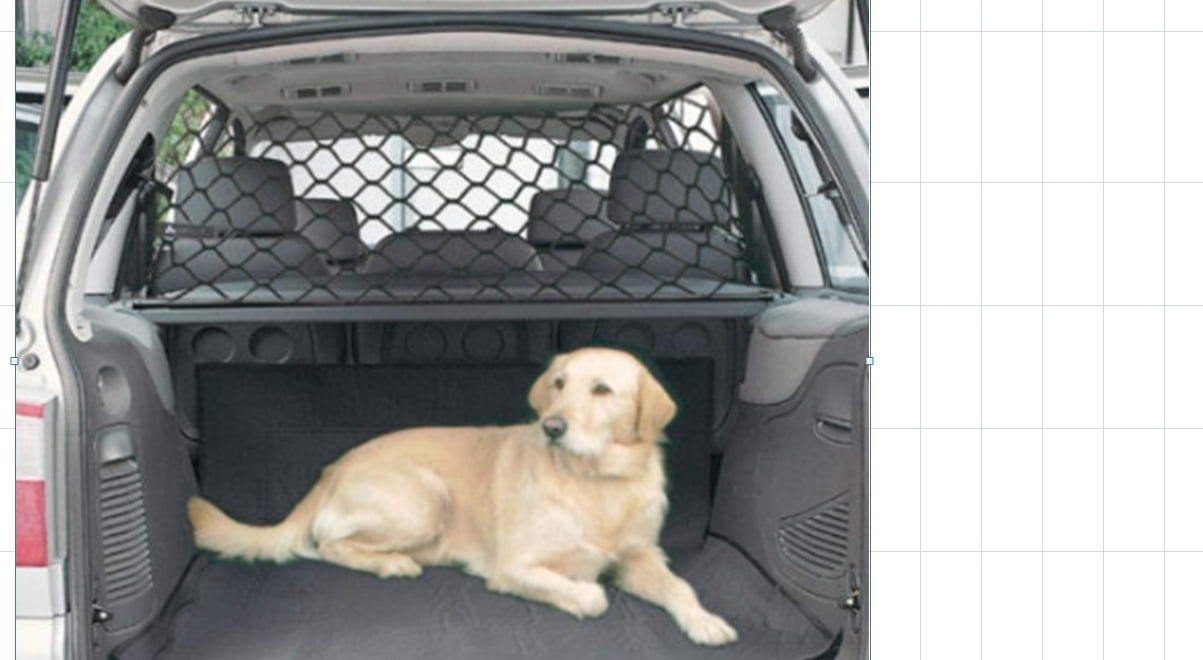 mesh vehicle pet barrier