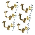 thumbnail image 3 of 6 soportes para barandilla de escalera, pasamanos fijos para escalera 6cmx6cm, 3 of 9