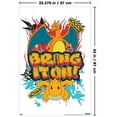thumbnail image 2 of Pokémon: Graffiti - Bring It On Wall Poster, 22.375" x 34", 2 of 4