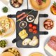 thumbnail image 4 of 4pcs Coupelle Raclette Barbecue Et 4pcs Spatules Raclette En Bois Polon Raclette Grill Revtement Antiadhsif En Fonte Mini Assiette Avec Poigne Isole, 4 of 5