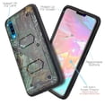 thumbnail image 3 of for Samsung Galaxy A70 A70S Heavy Duty Case Phone Case Dual Layer Full-Body Rugged Clear Back Case Drop Resistant Shockproof Case with Built In Screen Protector (Black), 3 of 4