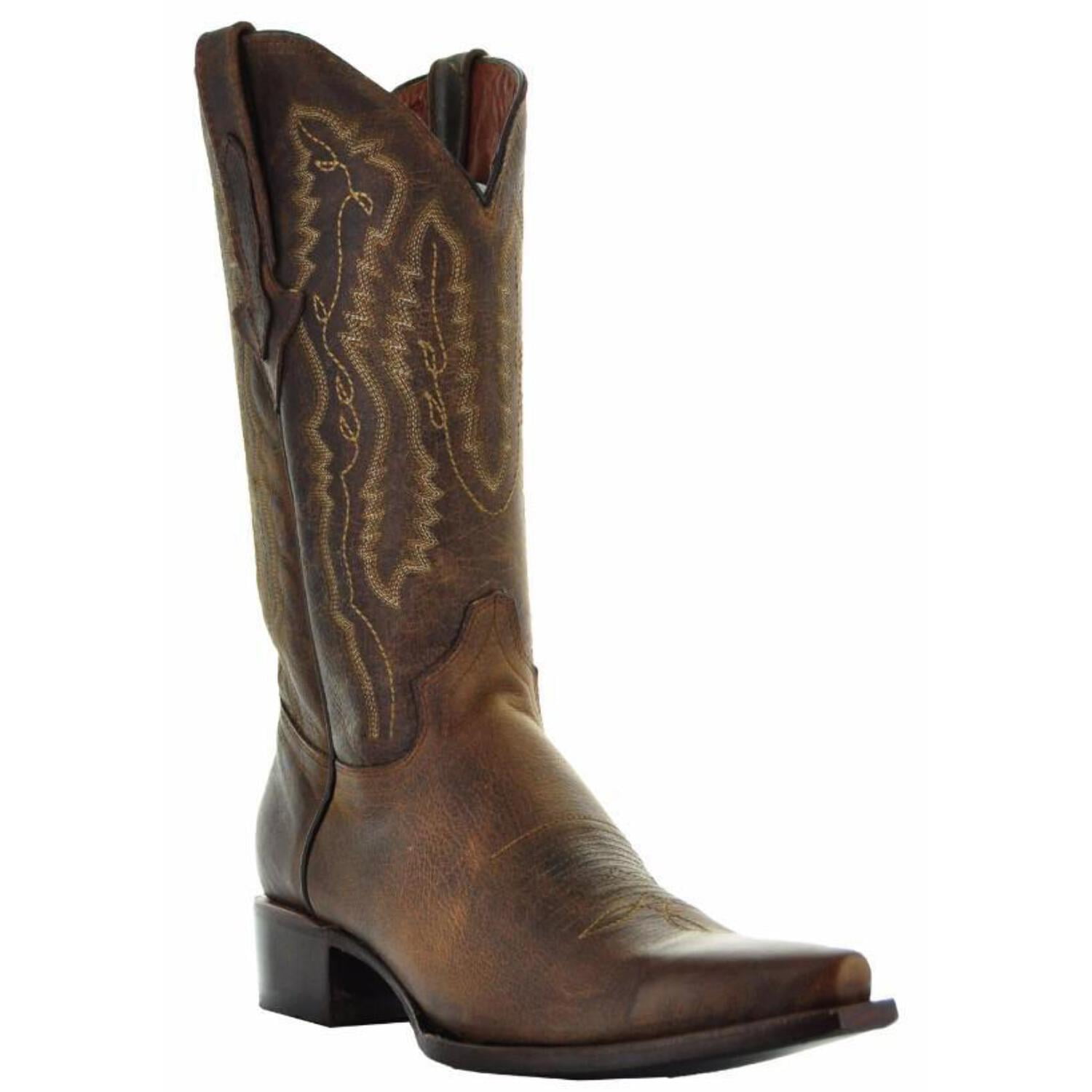 Rio Grande Men's Classic Pointed Toe Cowboy Boots (H50018) - Walmart.com