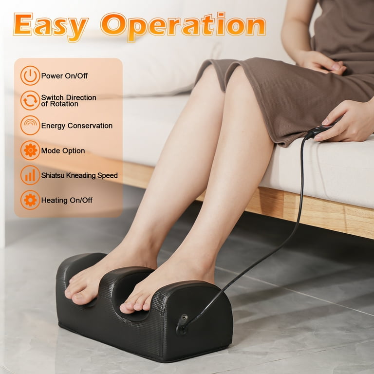 Shiatsu Foot Massager for Circulation and Pain Relief-Foot