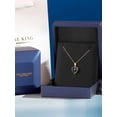 thumbnail image 5 of Gem Stone King 14K Yellow Gold Green Mystic Topaz Pendant Necklace for Women | 2.20 Cttw | Gemstone November Birthstone | Heart Shape 8MM | With 18 inch Chain, 5 of 6