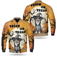 thumbnail image 3 of Trick or Treat Miniature American Shepherd Needs Candy Happy Halloween Night All Over Print 3D Baseball Jacket MAS Dog Lover Gifts Bomber Jacket Softball - 02020, 3 of 6