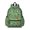 Football and Hockeyball Green Pattern, variant on Football and Hockeyball Green Pattern Cute School Backpack with Padded Back and Adjustable Shoulder Straps 13.4"x11"x4.7"
