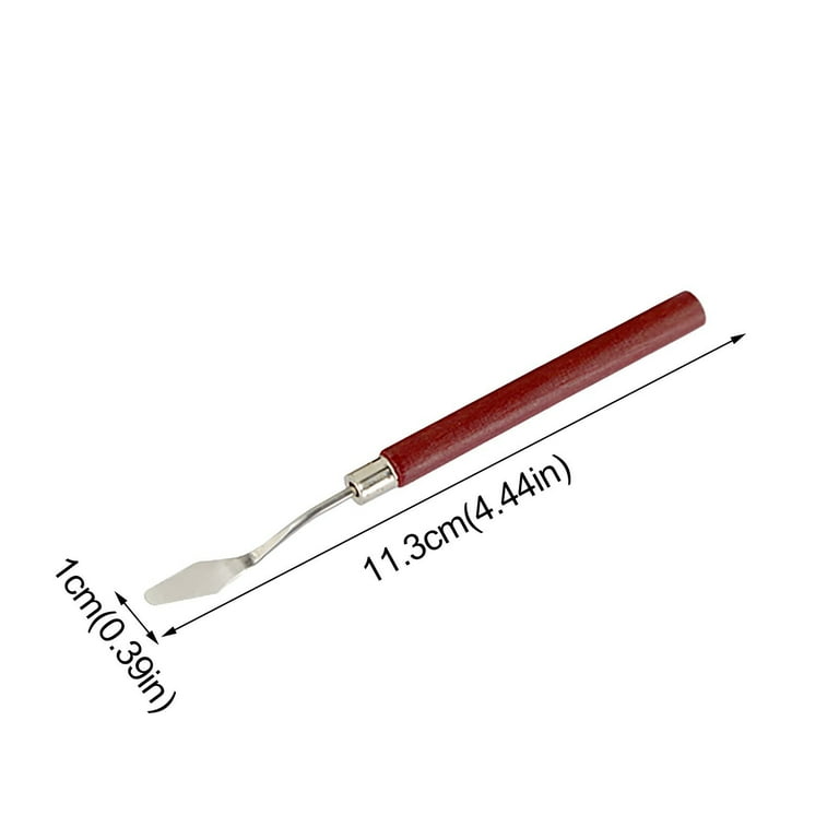 2 PCS 1PC Stainless Scraper Spatula Set For Artist Oil Painting