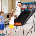 MD Sports 2Player Arcade Basketball Game with 8in1 Game, Includes 4