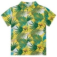 thumbnail image 3 of YONGHS Casual Aloha Luau Shirts for Kids Boys Hawaiian Shirts Summer Holiday Beach Dress Shirt Tops Type F 9-10, 3 of 7