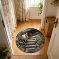 thumbnail image 1 of 3D Visual Easter Rug 40*40, Custom Easter Bunny Round Rug Personalized 3D Effect Easter Day Carpet Non Washable Bunny Area Rug for Living Room Bedroom Birthday Indoor Home Decor Spring Day, 1 of 6