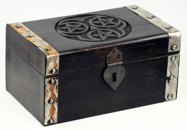 Hecate Triple Goddess Decorative Trinket Box