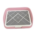 thumbnail image 3 of Inodoro de entrenamiento para perros, soporte para orina de perro, fácil limpieza, protege el suelo, almohadilla para cachorros Rosa, 3 of 10