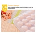 thumbnail image 6 of Deviled Egg Containers With Lid - Portable Storage Carrier Egg Holder,Stackable Plastic Egg Tray,Keep Fresh - Kitchen,Fridge, 6 of 9