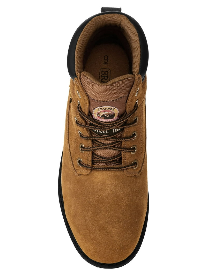 BRAHMA Tan Suede Men\'s Steel Toe Boots s-l400.jpg main image 2