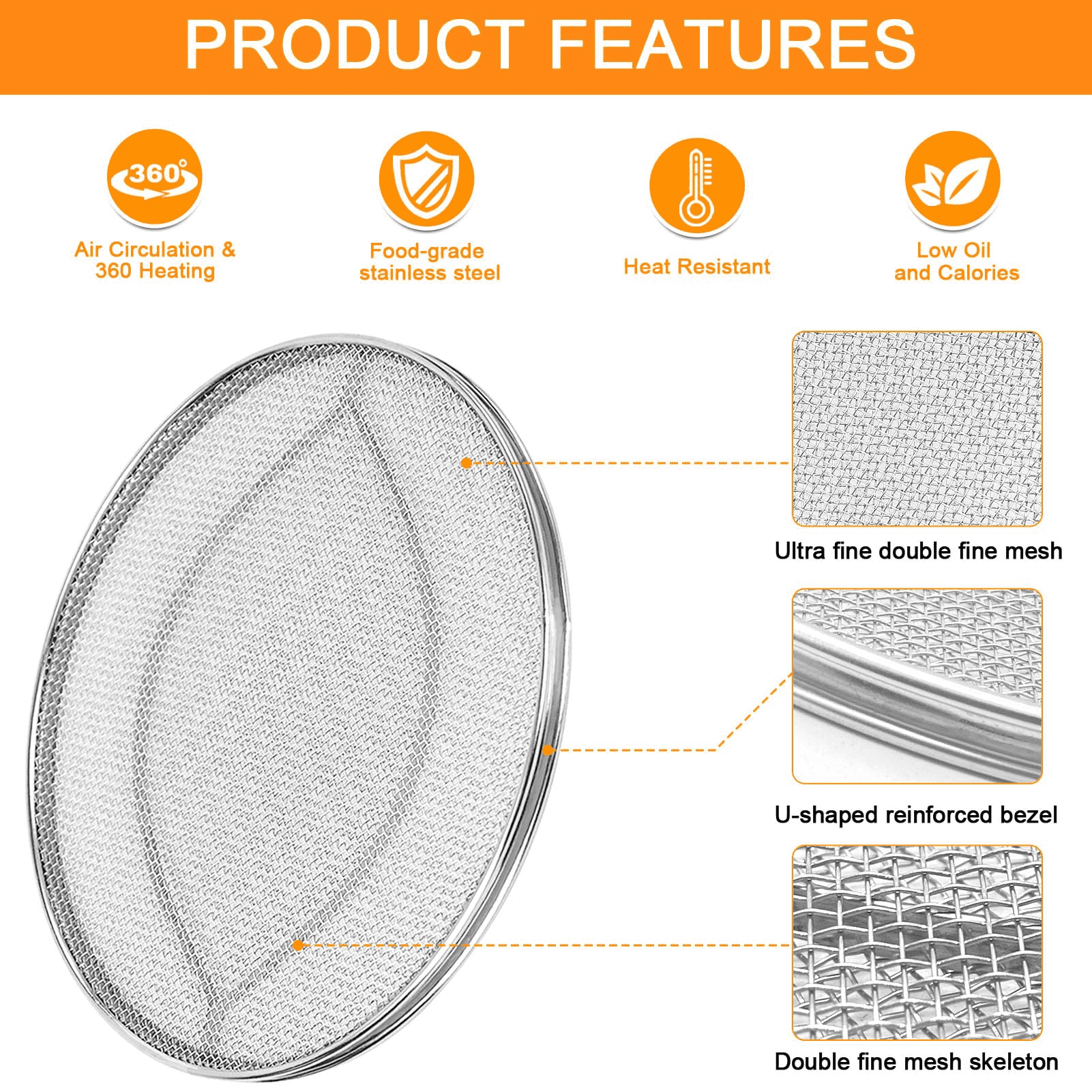 GCQ Splatter Shield for Ninja Foodi Smart XL - Thumbnail 4