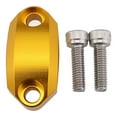 thumbnail image 1 of LOVIVER Motorcycle Master Cylinder Clamp Cover for 22mm Handlebar Yellow, 1 of 4