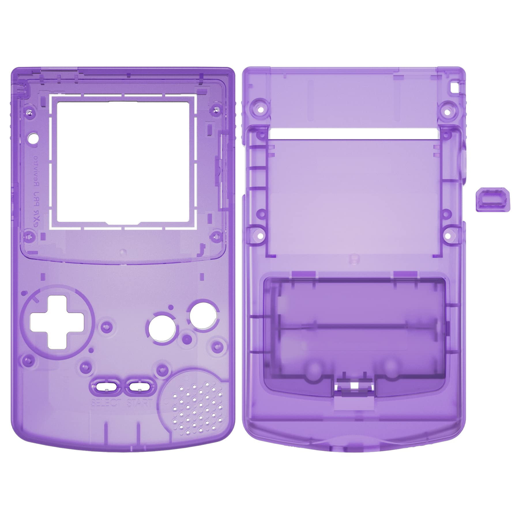 Buy Gameboy Color Clear Atomic Purple Backlight Console Online in India 