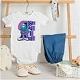 thumbnail image 3 of Cool Urban Kanji Smurf Cartoon Romper Boys or Girls Infant Baby Brisco Brands NB, 3 of 6