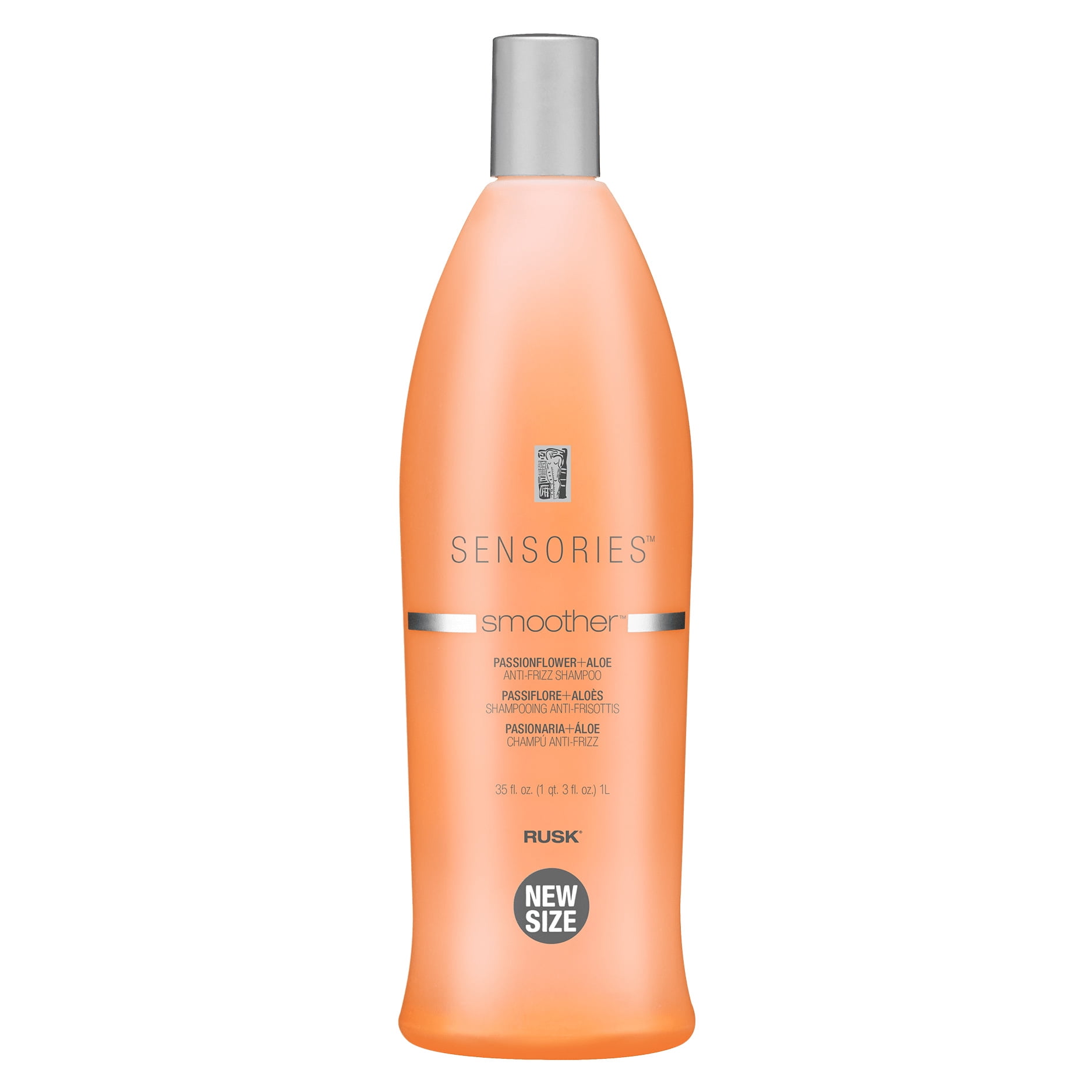 Rusk Sensories Anti-Frizz Smoothing Shampoo Passion Flower Aloe 35 oz Pack of 2