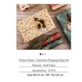 thumbnail image 2 of Christmas Gift Wrapping Paper Sheets Christmas Design with 10 tags,Birthday, 2 of 8