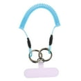 thumbnail image 3 of yotijay Phone Lanyard Tether Anti Drop Elastic with Patch for Skiing Outdoor Fishing Blue, 3 of 9