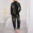 thumbnail image 6 of Wukai Jellyfish Print Women's Pajama Set - Soft Long Sleeve Sleepwear for Comfort and Style-X-Large, 6 of 9