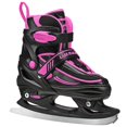 thumbnail image 1 of Patines de hielo ajustables Lake Placid Summit para niñas, negro y rosa, 1 of 1
