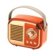 thumbnail image 2 of Altavoz Bluetooth, altavoz Bluetooth retro con inserción de tarjeta, carga USB, portabilidad inalámbrica, ideal para regalos, minialtavoz Bluetooth estéreo portátil., 2 of 8