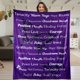 thumbnail image 1 of LHSHID My Husband Blanket Anniversary Romantic Gifts for Husband Birthday Gift from Wife Fathers Day Unique Gifts for Him Throw Blanket 40x50in, 1 of 5