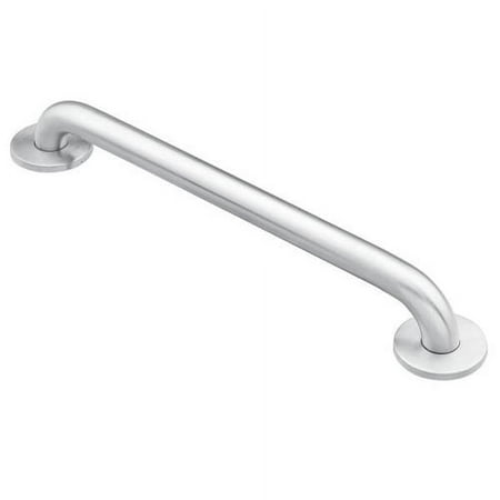 Moen SecureMount Concealed Screw Grab Bar, Satin Stainless Steel, 18"