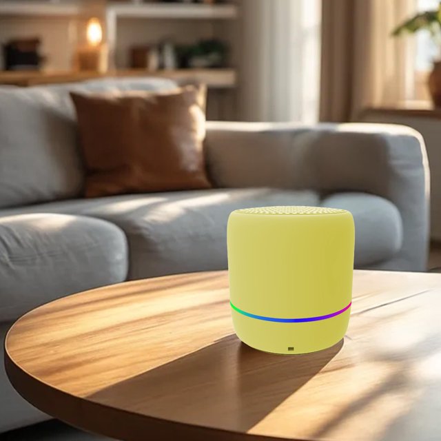 QIPOPIQ Portable Bluetooth Speaker,Speaker for Home, Outdoors, Travel Small Wireless Speaker, Powerful Sound