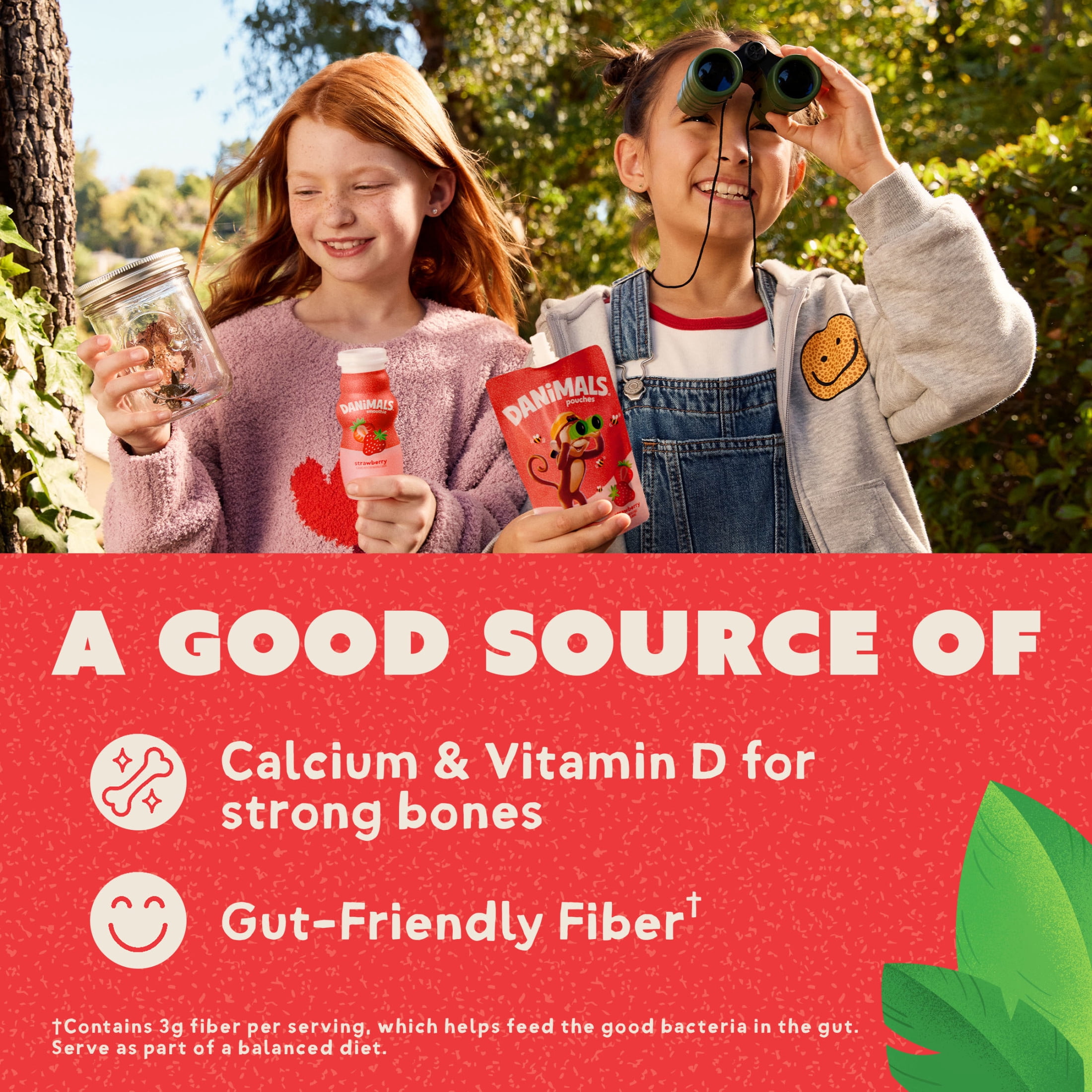 Danimals Pouches Cotton Candy Squeezable Low Fat Yogurt Pouches​, 3.5 oz, 4 Count