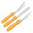 thumbnail image 2 of Toystoory 3 unids/set espátulas de pastel de acero inoxidable Sugarcraft comida repostería espátulas glaseado esparcidor herramientas panadería Cocina y Comedor Naranja Toystoory HA062656-02B, 2 of 6