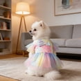 thumbnail image 1 of Tie Dye Hoodie Sweatshirt Soft Breathable Apparel For Small Medium Large Puppies And Cats, 1 of 5