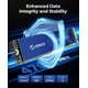 thumbnail image 5 of SSD ORICO M.2 NVMe 512 GB PCIe Gen3x4 2280 con disipador térmico, 5 of 6