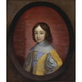 thumbnail image 2 of Cornelis Jonson van Ceulen 15x17 Black Ornate Wood Framed Double Matted Museum Art Print Titled - William IIi, Prince of Orange, as a Child (1657), 2 of 5