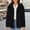 Black, variant on Women's Solid Color Lined Winter Coat Mid Length Hooded Jacket With Jacket Woman Womens Athletic Jacket Ladies Fall Jackets Woman Women Womens Full Zip Seamless Workout Jacket Fuzzy Warm Jacket Women
