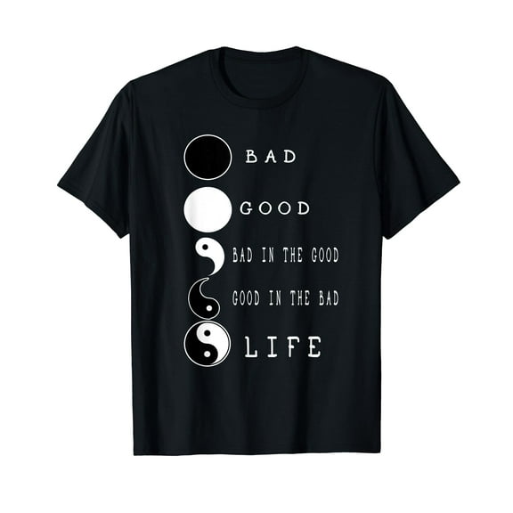 Yin Yang Symbol Definition Yin and Yang T-Shirt
