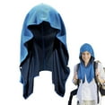 thumbnail image 3 of Jinswick Cooling Hoodie Towels, Instant Cooling Towels for Neck and Face, UPF 50 Sun Protection, Ice Towel for Hot Weather,Suitable for Head Towel for Sports, Camping, Cycling（Sky Blue）, 3 of 10