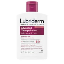 Lubriderm Advanced Therapy Moisturizing Lotion Extra Dry Skin - 6 Oz