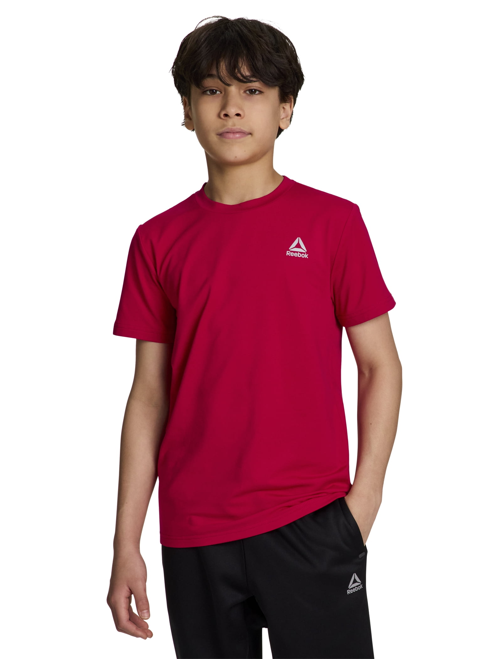 Reebok Boy's Legacy Athletic Core Short Sleeve T-Shirt, Sizes 4-18