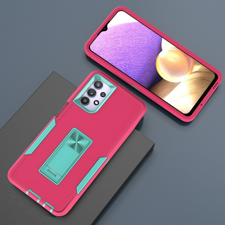 Samsung Galaxy A32 5G Case with Kickstand, Dteck Heavy Duty