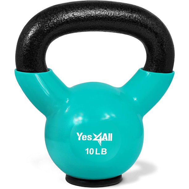 TECTAKE Kettlebell avec Revêtement en vinyle antidérapant n'abîme pas TECTAKE Kettlebell avec Revêtement en vinyle antidérapant n'abîme pas
