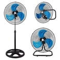 thumbnail image 1 of Ventilador Pedestal Piso y Pared 3en1 Kimhi Con 3 Aspas 18 Pulgadas De 3 Velocidades Para Hogar Oficina Escuela Rotación 180° Multiposicion Oscilatorio, 1 of 7