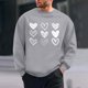 thumbnail image 1 of Ceisia Men Casual Fashion Print Round Neck Pullover Long Sleeve Sweatshirt Gift, 1 of 6