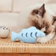 thumbnail image 1 of 3 juguetes para gatos con forma de pez | Dispensador de comida interactivo de silicona de grado alimenticio para snacks de hierba gatera | Material suave y seguro | Juguetes educativos y energéticos, 1 of 5