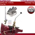thumbnail image 1 of American Shifter  4L60 Shifter Kit Chrome 10 in. E Brake Trim Kit for EF14E, 1 of 1