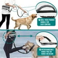 thumbnail image 6 of PetAmi Hands Free Dog Leash, Dog Running Leash Belt for Walking Jogging, Dog Waist Zipper Pouch Fanny Pack with Poop Bag Dispenser, Dual Padded Handle Bungee Leash for Small Medium Large Dogs, Single, 6 of 7